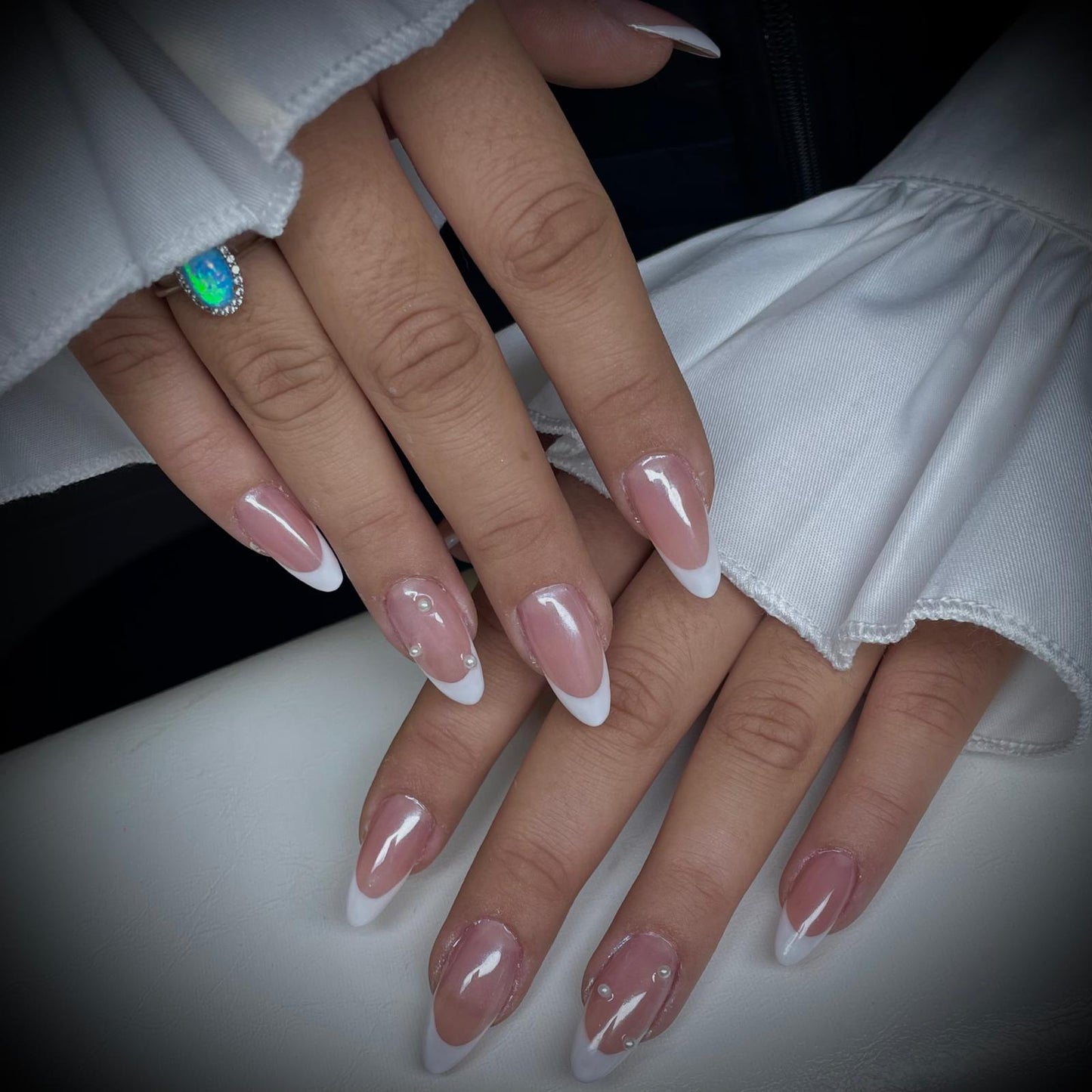 Nagelmodellage Neubehandlung French & Verlauf
